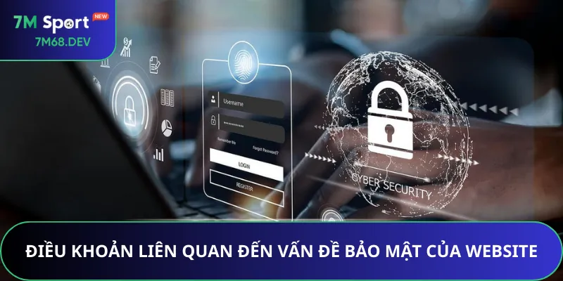 Điều khoản liên quan đến vấn đề bảo mật của website